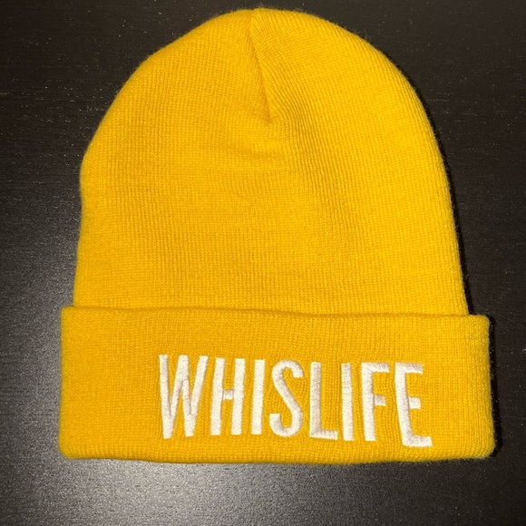 WHISLIFE Yellow Knit Beanie – Unisex - Picture 1 of 3